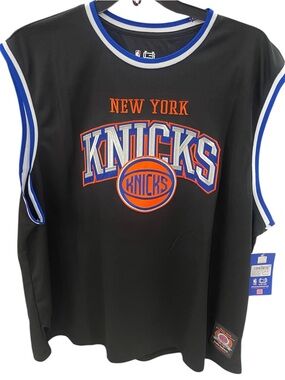 NY Knicks Sleeveless Basketball Jersey - Men's Size 3X - Ultra Game - NWT